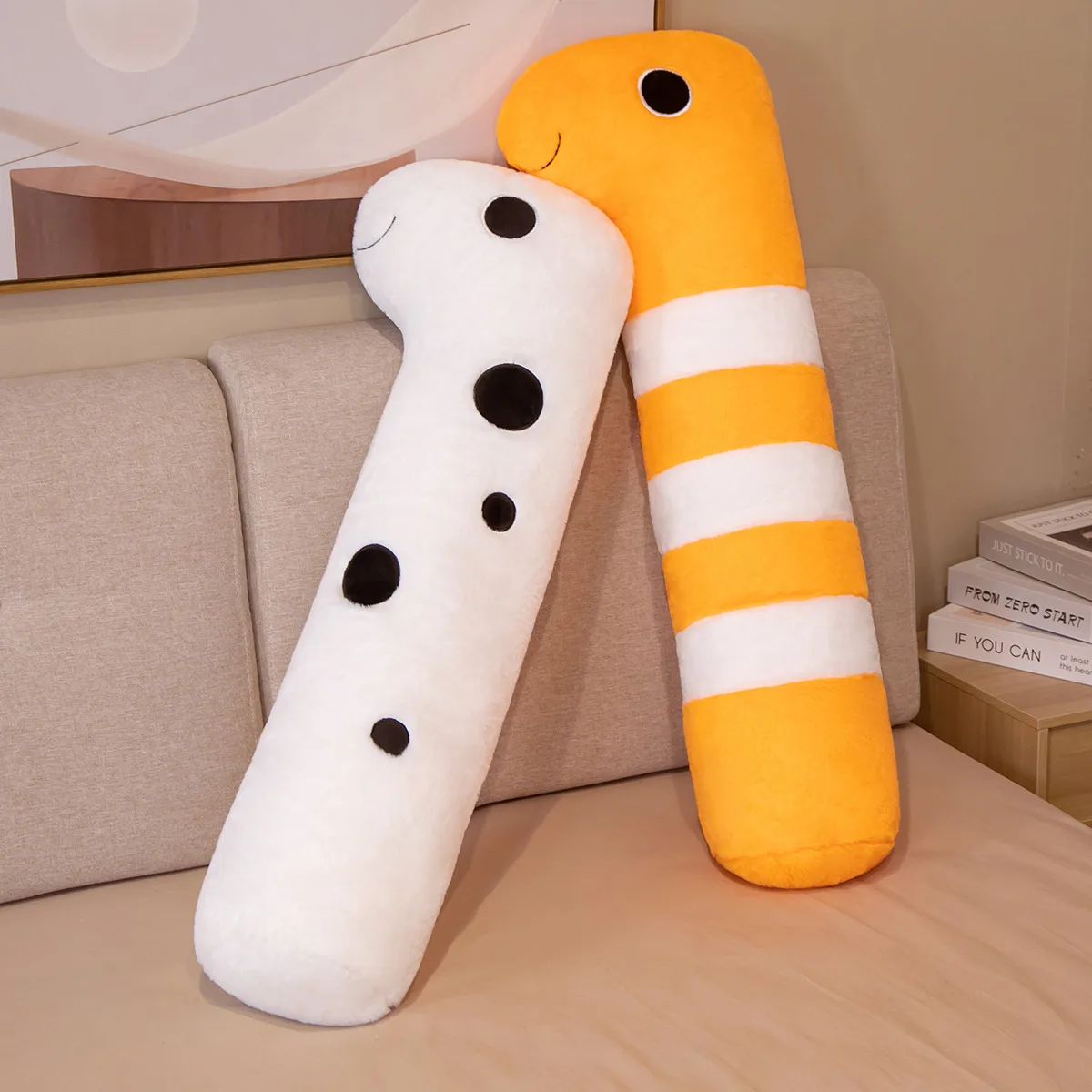 90CM Creative Moray Eel Stuffed Rabbit-fur Spot Stripe Plush Long Sleeping Pillow Bed Decro Gifts For Friends
90CM Creative Moray Eel Stuffed Rabbit-fur Spot Stripe Plush Long Sleeping Pillow Bed Decro Gifts For Friends