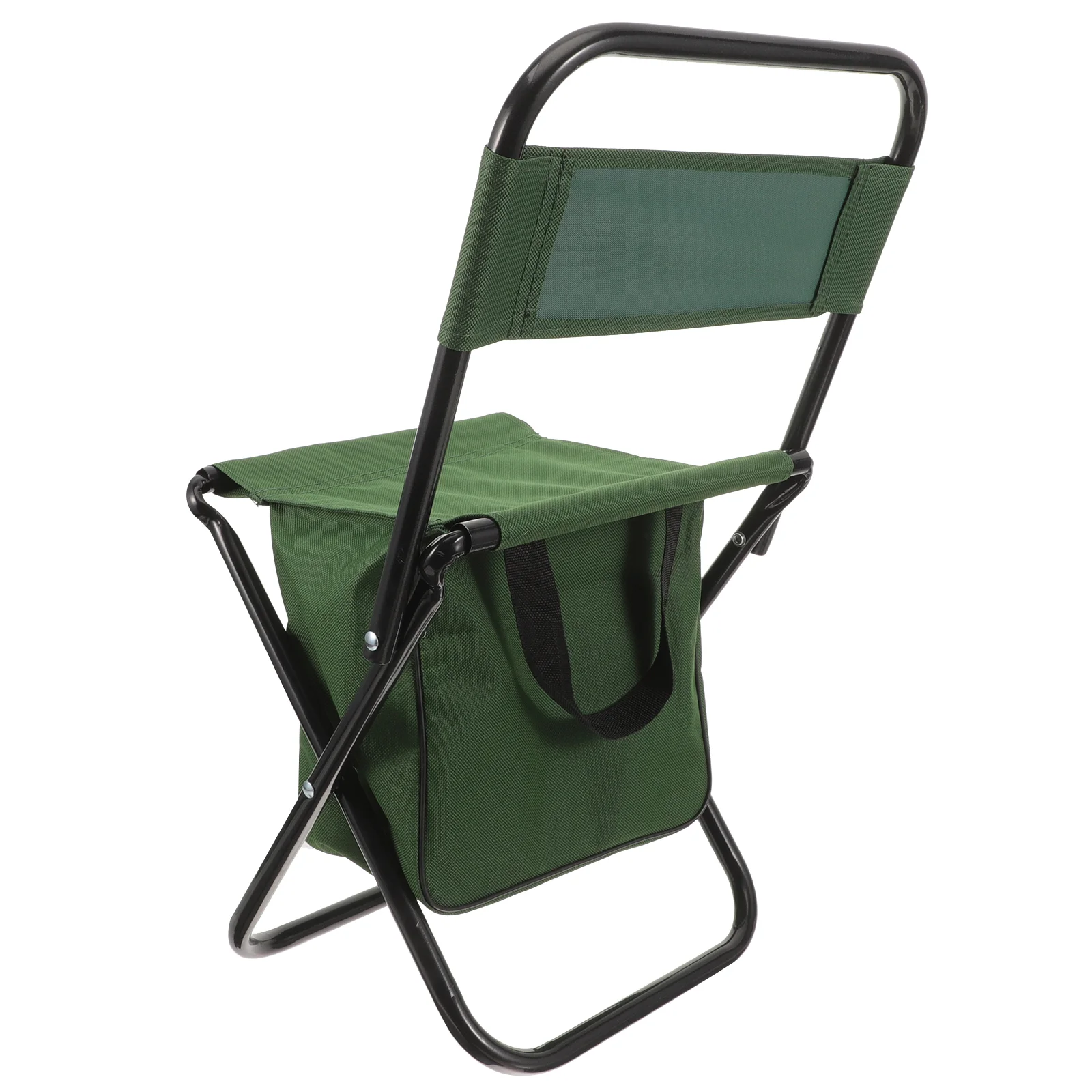 

Outdoor Folding Chair Storage Bag Portable Fishing Camping Picnic Matza Backrest Green Chairs Ultra Light Metal Beach Chair