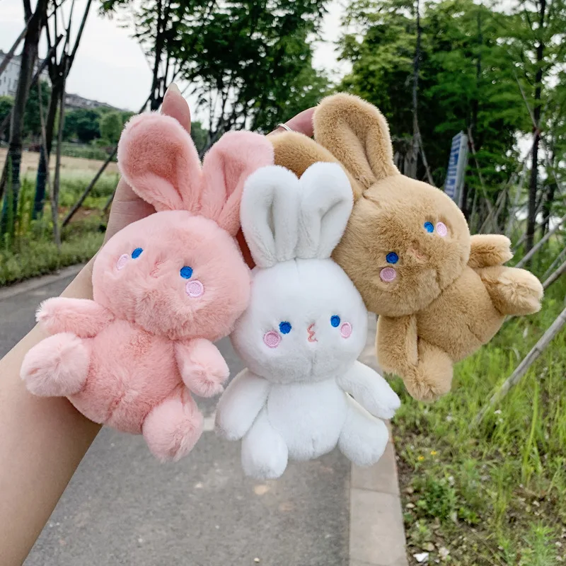 New Lovely White Rabbit Plush Toy fashione Keychain Doll Backpack sweet funny shy bunny Pendant soft Plush couple birthday Gift
New Lovely White Rabbit Plush Toy fashione Keychain Doll Backpack sweet funny shy bunny Pendant soft Plush couple birthday Gift