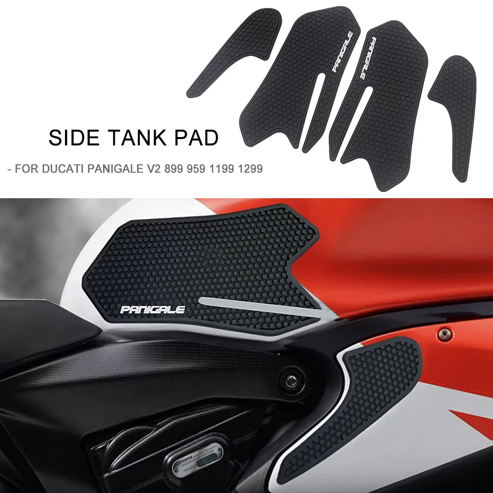 For DUCATI PANIGALE V2 899 959 1199 1299 Black Motorcycle Non-slip Side Fuel Tank Stickers Waterproof Pad
For DUCATI PANIGALE V2 899 959 1199 1299 Black Motorcycle Non-slip Side Fuel Tank Stickers Waterproof Pad