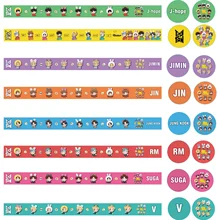 KPOP Bangtan Boys Butter and Paper Tape TinyTAN Cartoon Image Student Stationery Handbook Sticker gift JIMIN SUGA Fan Collection
KPOP Bangtan Boys Butter and Paper Tape TinyTAN Cartoon Image Student Stationery Handbook Sticker gift JIMIN SUGA Fan Collection