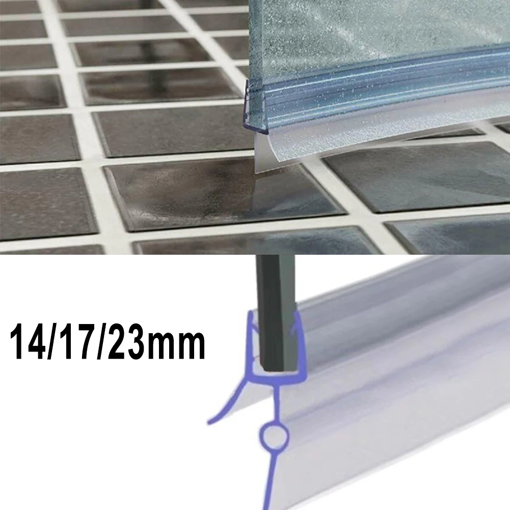 2pcs 14/17/23mm 50cm Glass Seal Strip Rubber Bath Shower Door Window Weather Strips Draft Stopper Bathroom Accessories
2pcs 14/17/23mm 50cm Glass Seal Strip Rubber Bath Shower Door Window Weather Strips Draft Stopper Bathroom Accessories