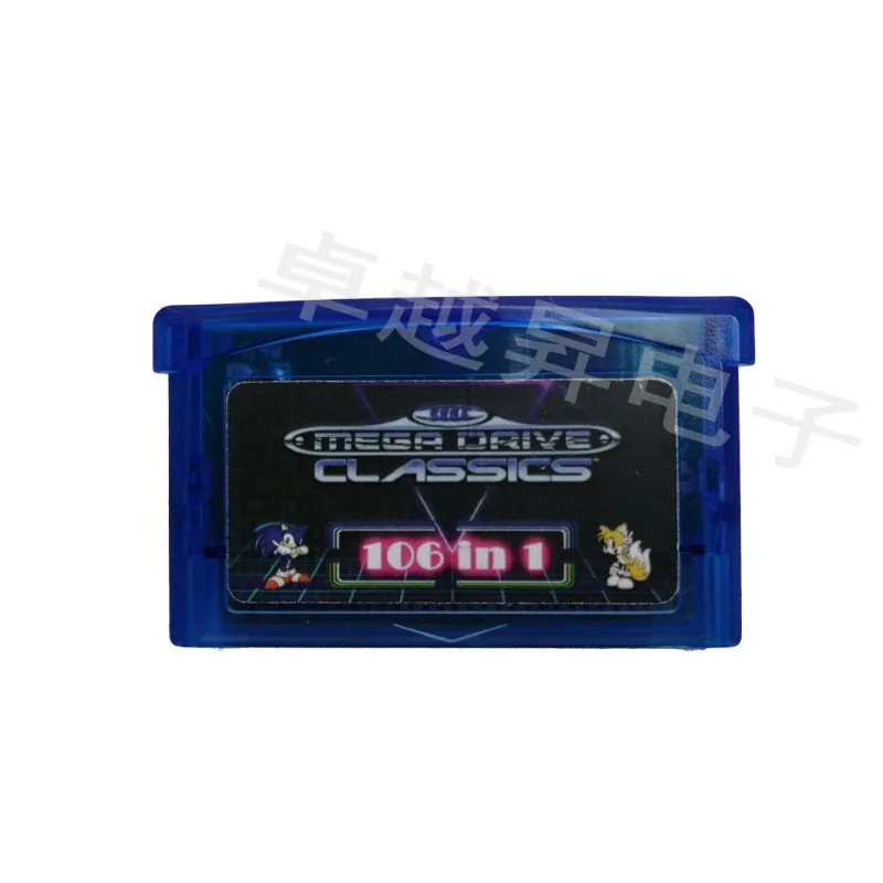 106in1 GBA game card 106in01 English version supports timely archiving of gifts toys and e-sports NDS
106in1 GBA game card 106in01 English version supports timely archiving of gifts toys and e-sports NDS