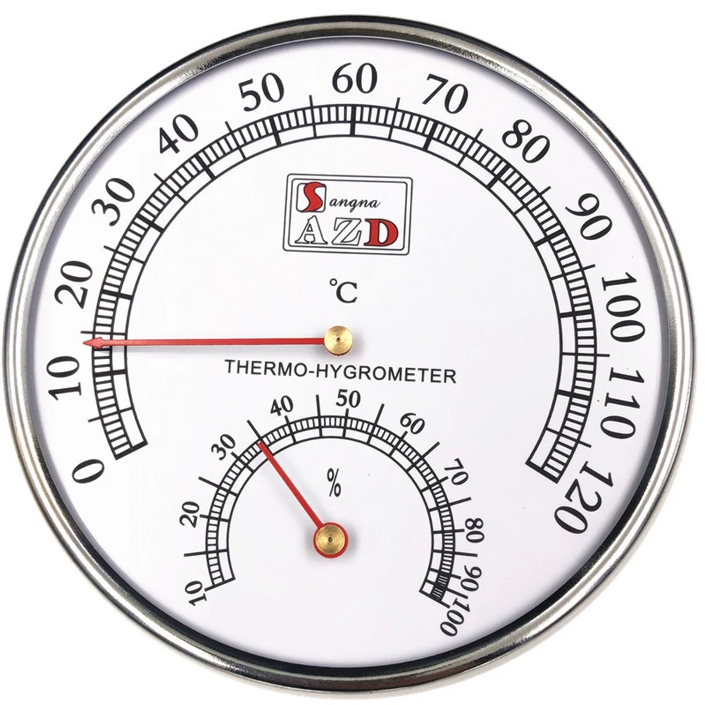 

Durable Sauna Thermometer Hygrometer Accurate Temperature and Humidity Monitoring Suitable for Indoor and Outdoor Sauna Rooms