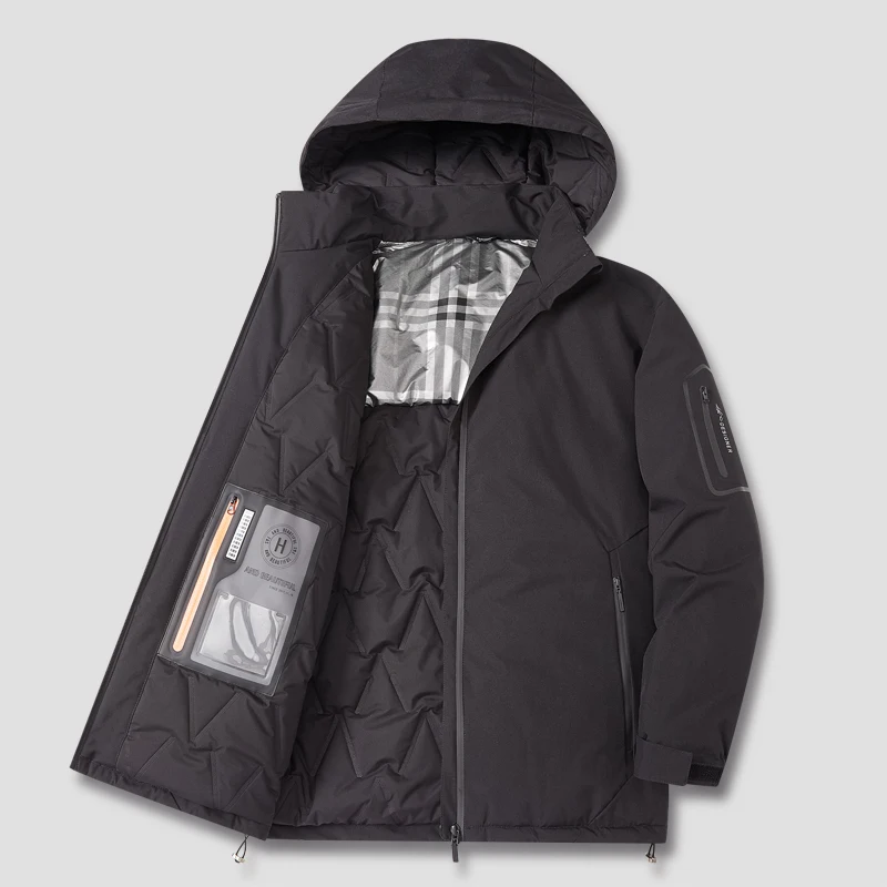 Men Parkas Winter Thickened Warm Hooded Jackets Graphene Heat Accumulation Detachable Hat Coats Men's Windbreak Plus-size Jacket
Men Parkas Winter Thickened Warm Hooded Jackets Graphene Heat Accumulation Detachable Hat Coats Men's Windbreak Plus-size Jacket