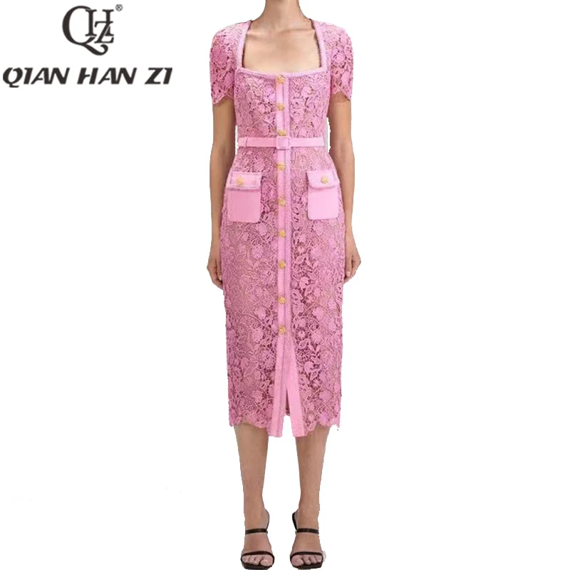 Дизайнерское Модное Элегантное милое платье QHZ, женское платье миди с квадратным вырезом и вышивкой, Кружевное облегающее платье с вырезами и пуговицами и карманами в стиле ретро
Дизайнерское Модное Элегантное милое платье QHZ, женское платье миди с квадратным вырезом и вышивкой, Кружевное облегающее платье с вырезами и пуговицами и карманами в стиле ретро