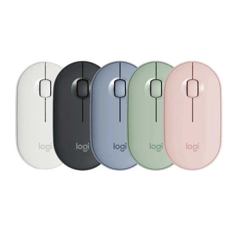 

Logitech Pebble M350Wireless Bluetooth Mouse Office Silent Mouse Female Mouse Portable Mouse Computer Laptop Tablet Pebble Shape