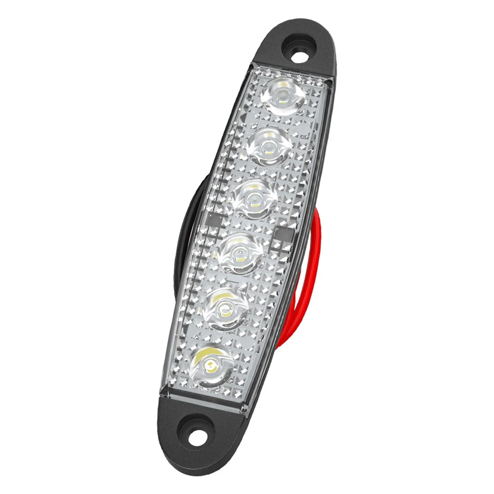 1PCS 6LED Side Marker Warning Signal 12/24V Truck Trailer Side Indicator Light Tail Light Waterproof ABS Universal Accessories
1PCS 6LED Side Marker Warning Signal 12/24V Truck Trailer Side Indicator Light Tail Light Waterproof ABS Universal Accessories