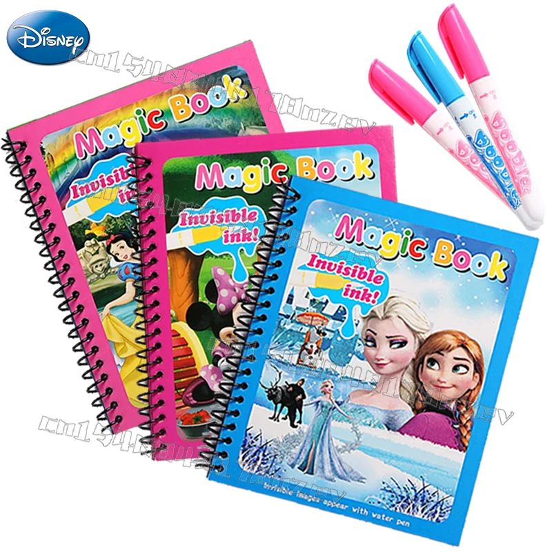Disney Cartoon Frozen Princess Mickey Puzzle Graffiti Painting Book Anime Spiderman DIY Magic Watercolor Painting Toys for Kids
Disney Cartoon Frozen Princess Mickey Puzzle Graffiti Painting Book Anime Spiderman DIY Magic Watercolor Painting Toys for Kids