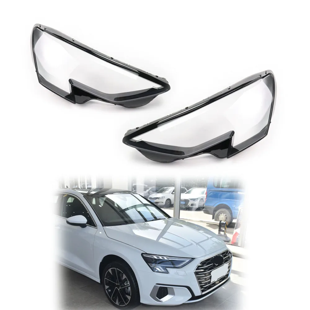 Пара прозрачных чехлов для автомобильных фар Audi A3 S3 RS3 2021 2022 
Пара прозрачных чехлов для автомобильных фар Audi A3 S3 RS3 2021 2022