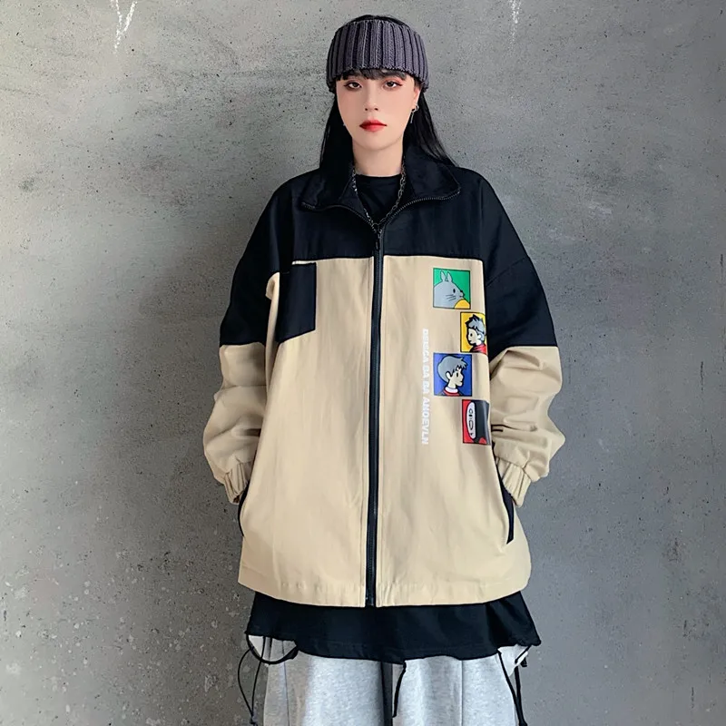 2022 New Loose Korean Color Contrast College Style Baseball Jacket Free Shipping
2022 New Loose Korean Color Contrast College Style Baseball Jacket Free Shipping
