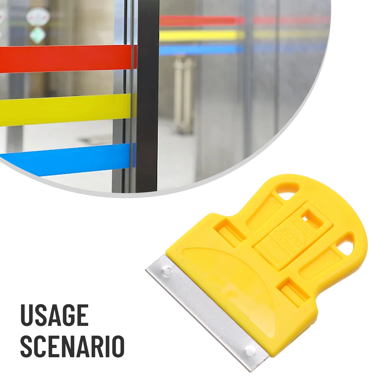 1Pc Scraper With A Blade Small Glue Removal Blade Single-head Glass Cleaning Blade For Cars Wooden Basketall Courts Casement
1Pc Scraper With A Blade Small Glue Removal Blade Single-head Glass Cleaning Blade For Cars Wooden Basketall Courts Casement