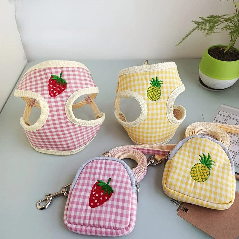 Dog Traction Rope Walking Dog Rope Cat Pet Vest Chest Strap Collar Set Dog Harness and Leash Set Dog Bag Wholesale
Dog Traction Rope Walking Dog Rope Cat Pet Vest Chest Strap Collar Set Dog Harness and Leash Set Dog Bag Wholesale