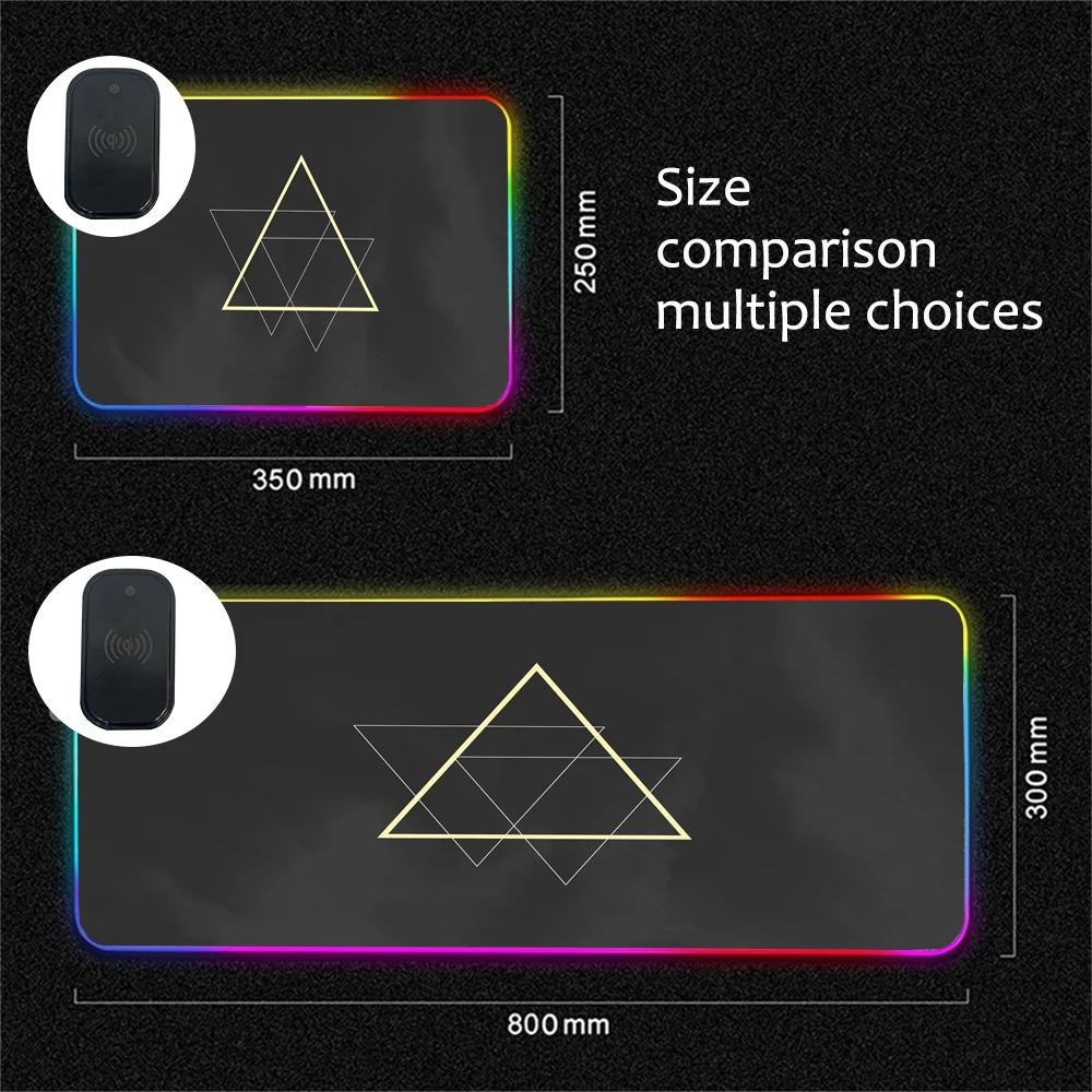MRGLZY Mobile Phone Wireless Charging Mouse Pad with Rgb Light 15w Power Keyboard Pad for Android Phone Demon Slayer Mouse Pad
MRGLZY Mobile Phone Wireless Charging Mouse Pad with Rgb Light 15w Power Keyboard Pad for Android Phone Demon Slayer Mouse Pad