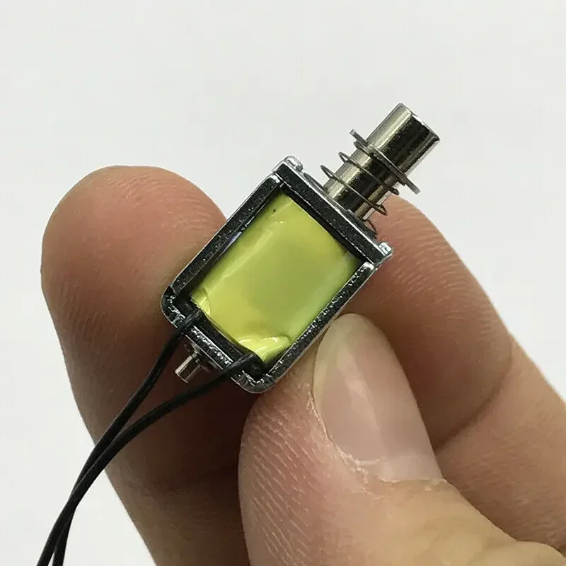 DC 12V Micro Solenoid Electromagnet Push Pull Through Type Electric Magnet Spring Magnet Electric Solenoid 5v Magnets 
DC 12V Micro Solenoid Electromagnet Push Pull Through Type Electric Magnet Spring Magnet Electric Solenoid 5v Magnets