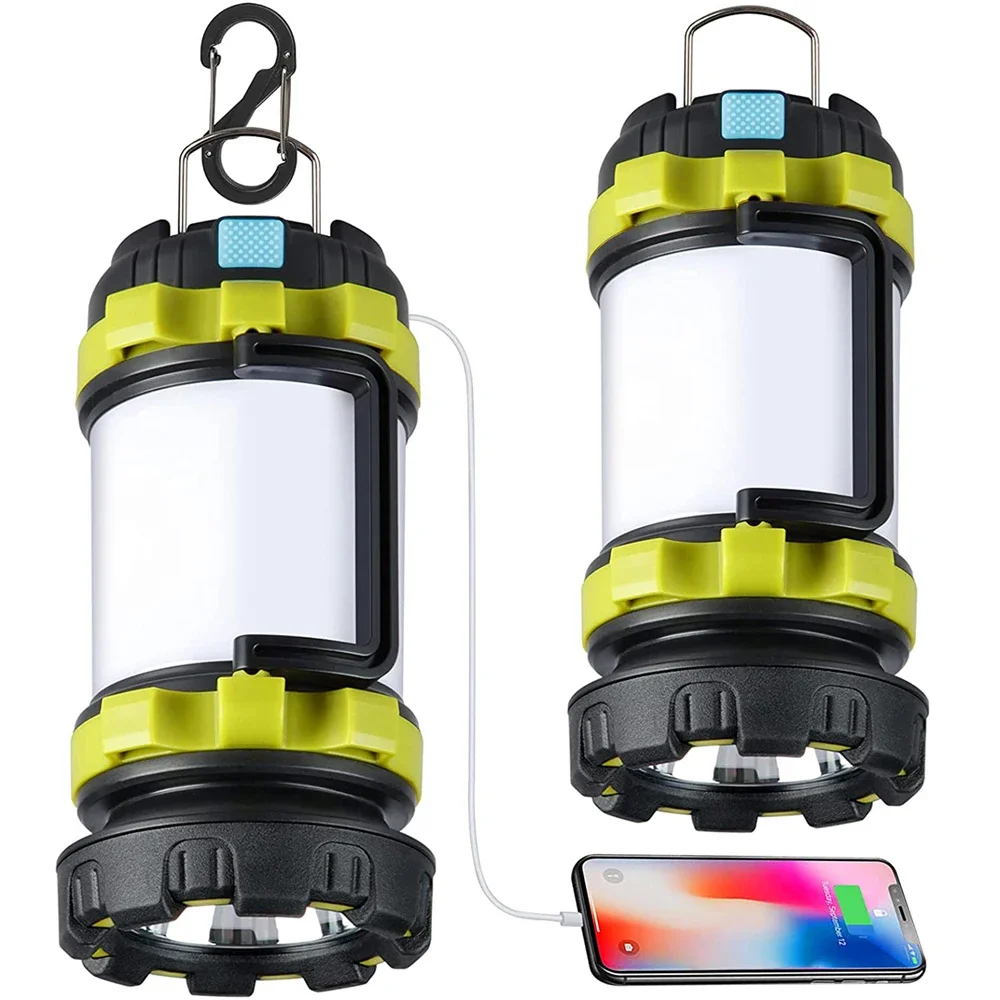 New LED Camping Lantern Rechargeable Lantern 3000mAh Power Bank Waterproof Camping Flashlight for Hiking Emergency Home Outdoor
New LED Camping Lantern Rechargeable Lantern 3000mAh Power Bank Waterproof Camping Flashlight for Hiking Emergency Home Outdoor