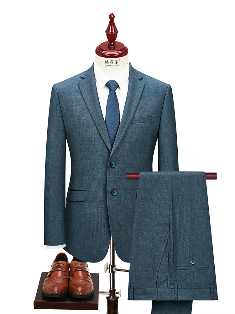 

Custom Made Groomsmen Pattern Groom Tuxedos Shawl Lapel Men Suits Wedding Best Man SA07-6999