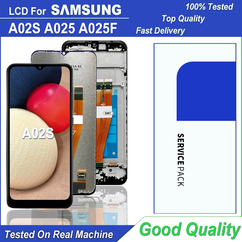 

6.5" A02s LCD Screen For Samsung A02S A025 LCD Display Touch Screen Digitizer Replacement For Samsung A025F A025G SM-A025F LCD