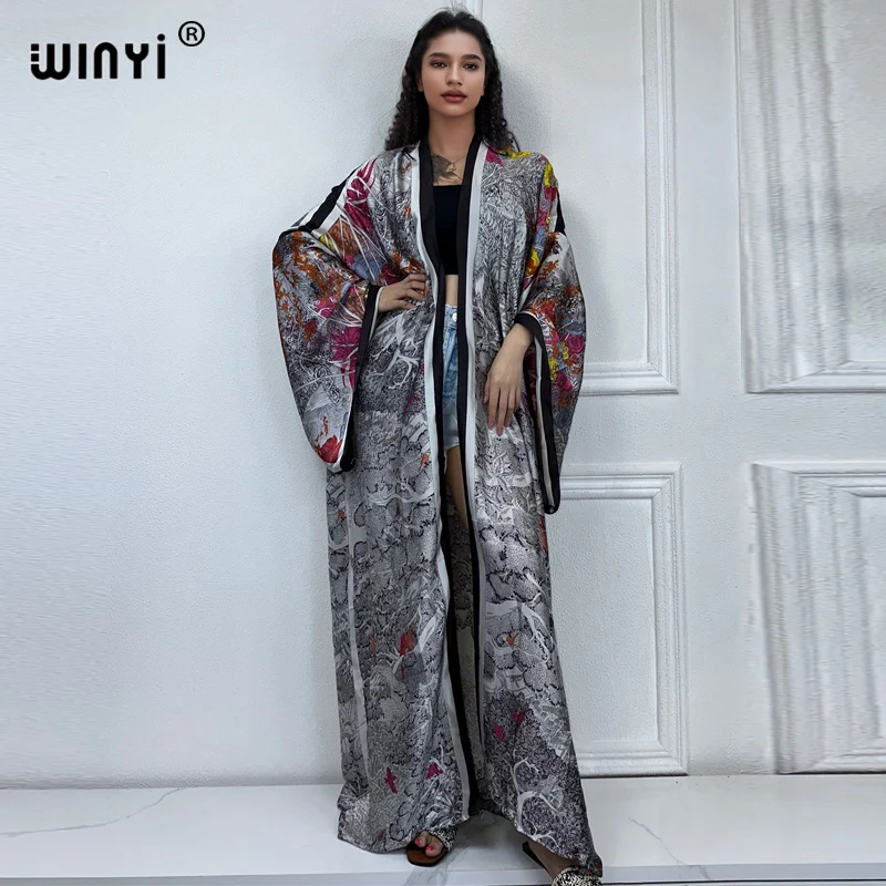 Новое кимоно WINYI с Африканским принтом, кафтаны, пляжная одежда, накидки, элегантный кардиган, сексуальные праздничные пляжные наряды для женщин, одежда для плавания, абайя
Новое кимоно WINYI с Африканским принтом, кафтаны, пляжная одежда, накидки, элегантный кардиган, сексуальные праздничные пляжные наряды для женщин, одежда для плавания, абайя
