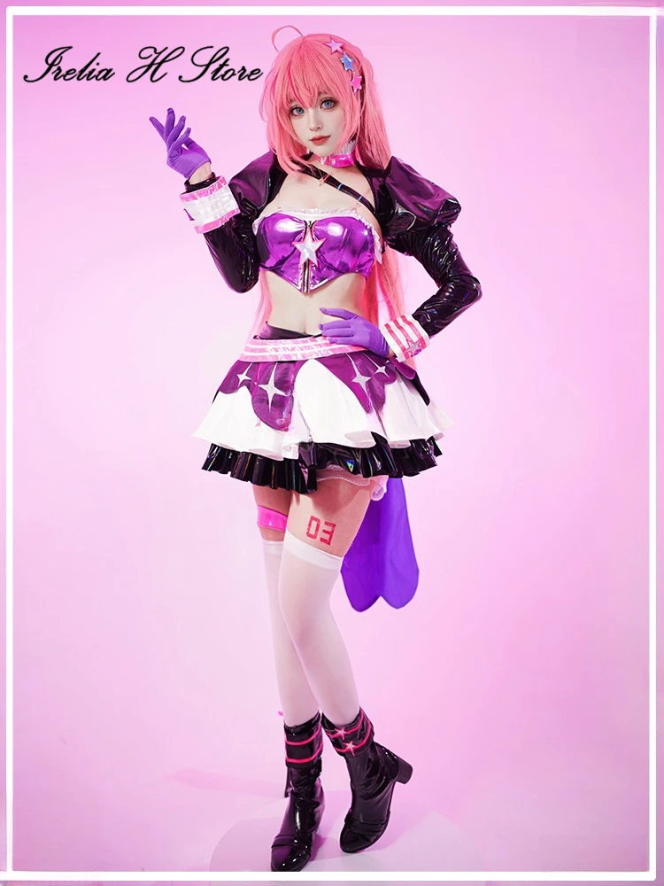 

Irelia H Store Косплей-костюм аниме Muse Dash & Mi & ku, Megurine, сексуальное платье, Женский костюм на Хэллоуин