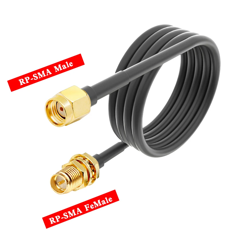 Коаксиальный кабель-удлинитель с разъемами SMA и SMA Male RG58, 50 ом, 1/2/5/10/20 м
Коаксиальный кабель-удлинитель с разъемами SMA и SMA Male RG58, 50 ом, 1/2/5/10/20 м