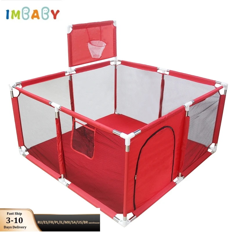 

lMBABY Baby Playpen for Children Baby Playground for 0-6 Years Old Kids Ball Pit Playpen Indoor Park Baby Safety Fence