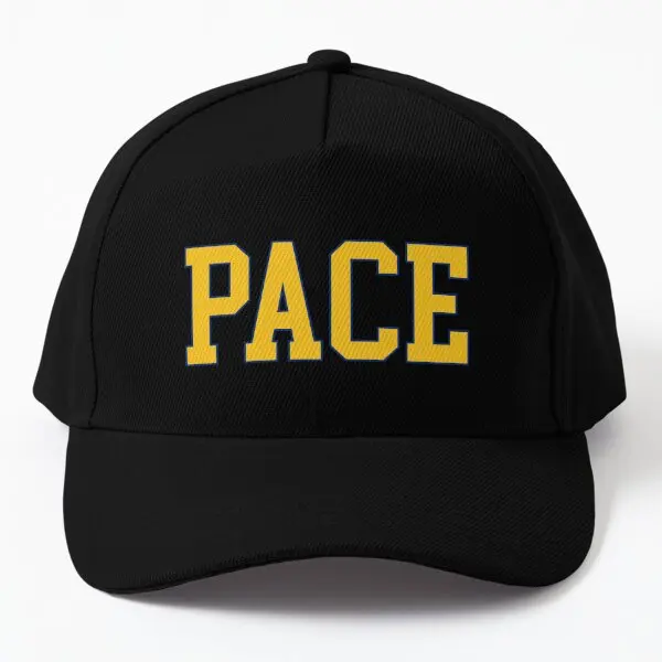 

Pace College Font Baseball Cap Hat Outdoor Spring Snapback Women Sport Casquette Solid Color Hip Hop Mens Casual Bonnet