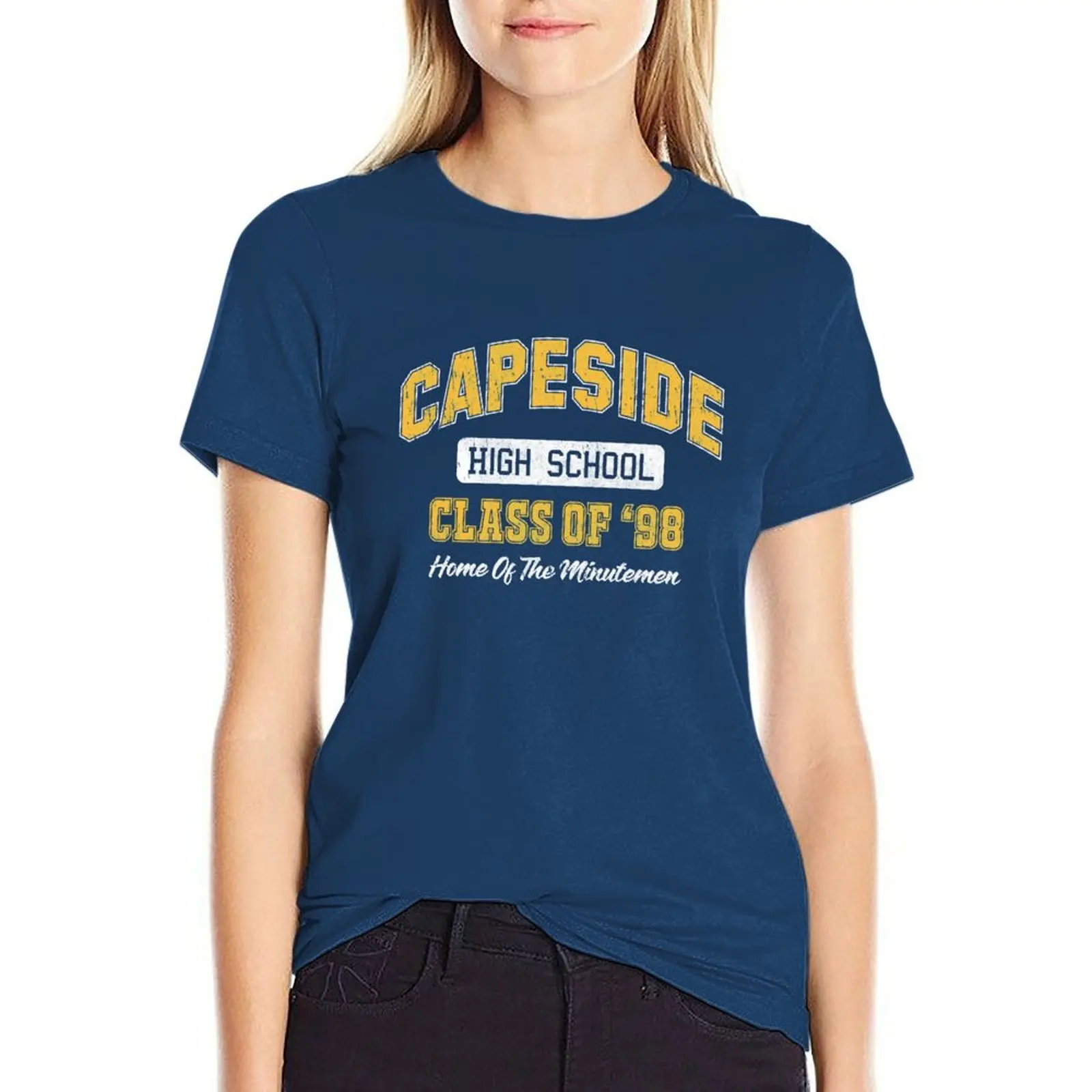 Capeside High School T-shirt anime clothes shirts graphic tees animal print shirt for girls Women t-shirts
Capeside High School T-shirt anime clothes shirts graphic tees animal print shirt for girls Women t-shirts