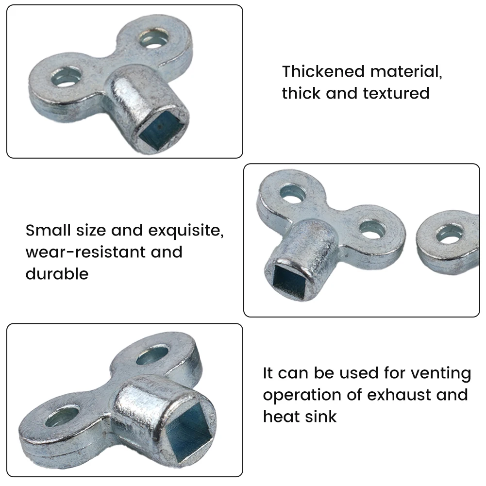 6PCS Zinc Alloy Radiator Wrench Kit 0.97X0.79X0.36in Heater Bleed Key Wrench Plumbing Bleeder Key Radiator Wrench
6PCS Zinc Alloy Radiator Wrench Kit 0.97X0.79X0.36in Heater Bleed Key Wrench Plumbing Bleeder Key Radiator Wrench
