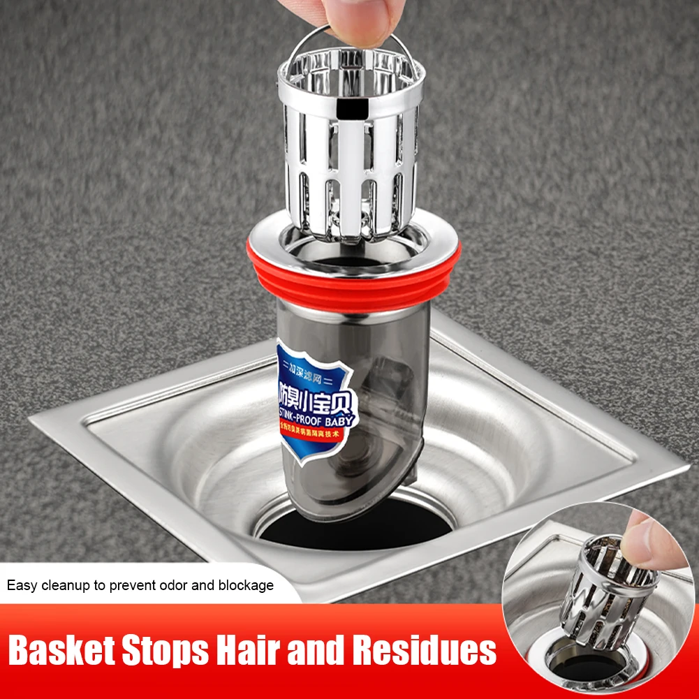 Bathroom Floor Drain Silicone Seal Magnetic Drain Door Fast Draining Anti-Backflow Removable Hair Catcher Home WC Accessories
Bathroom Floor Drain Silicone Seal Magnetic Drain Door Fast Draining Anti-Backflow Removable Hair Catcher Home WC Accessories