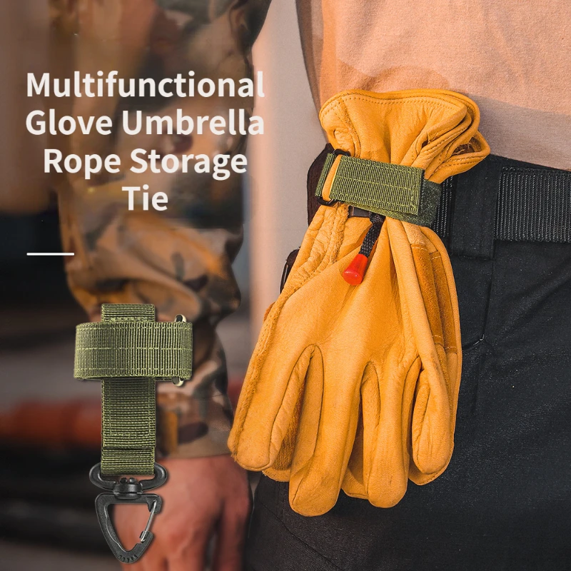 2Pcs Outdoor Gloves Organizer Multitool Military Camping Umbrella Rope Storage Tie EDC Tool High Quality Nylon Backpack Hook
2Pcs Outdoor Gloves Organizer Multitool Military Camping Umbrella Rope Storage Tie EDC Tool High Quality Nylon Backpack Hook