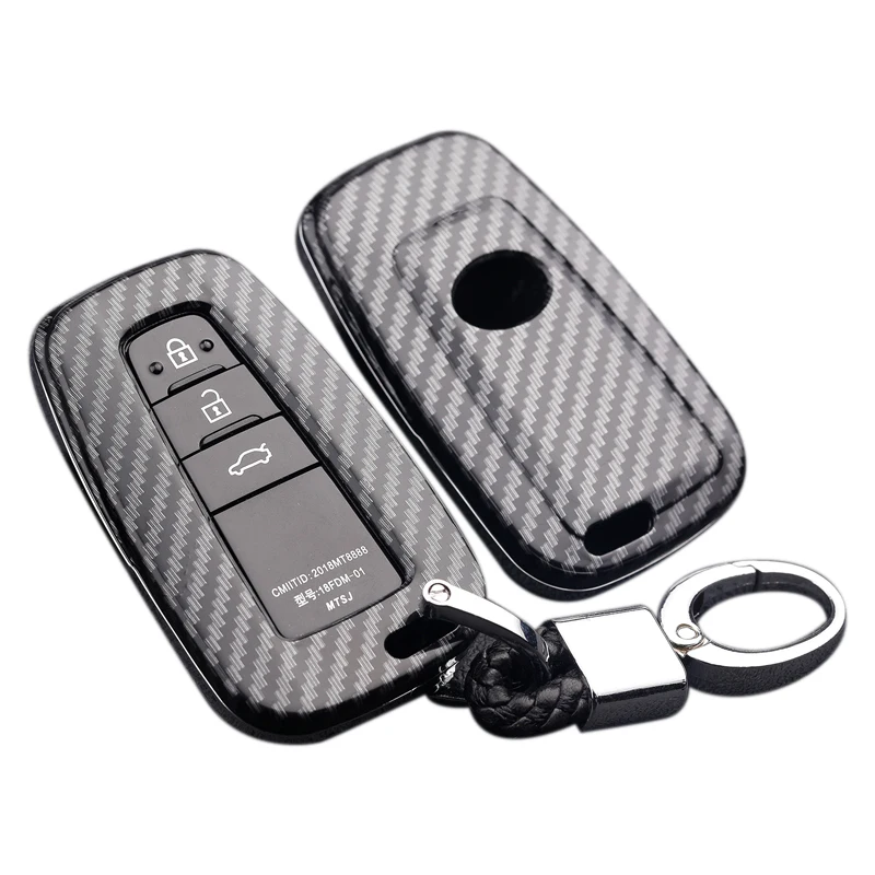 for Toyota Camry Corolla CHR Prado RAV4 Prius 2018 2019 Carbon Fiber Car Remote Key Case Fob Cover
for Toyota Camry Corolla CHR Prado RAV4 Prius 2018 2019 Carbon Fiber Car Remote Key Case Fob Cover
