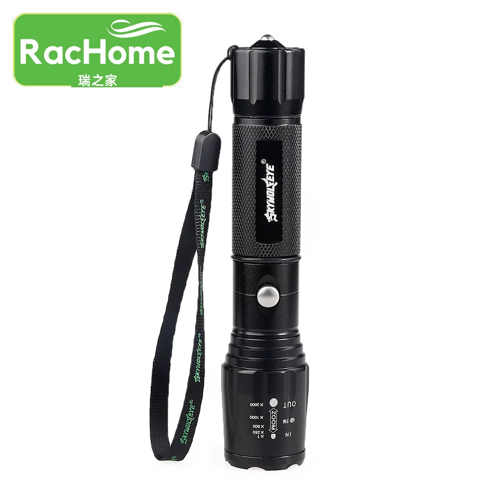 Waterproof Work Lights 5 Modes Zoomable Camping Flash Lights X800 Xm-L T6 Tactical Led Flashlight 18650 Battery Not Include
Waterproof Work Lights 5 Modes Zoomable Camping Flash Lights X800 Xm-L T6 Tactical Led Flashlight 18650 Battery Not Include