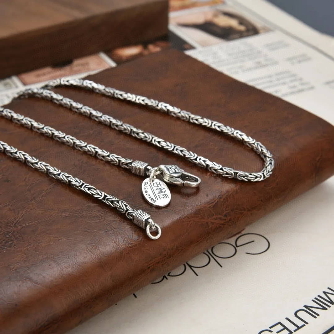 Real S925 Silver Jewelry Retro Vajra Peace Pattern Personalized Viking Keel Chain Trendy Men's Necklace Fashion Gifts 7 Mallzona Sa274cc7ddd3b488c8a5236d85a8c8842o Real S925 Silver Jewelry Retro Vajra Peace Pattern Personalized Viking Keel Chain Trendy Men's Necklace Fashion Gifts Mallzona