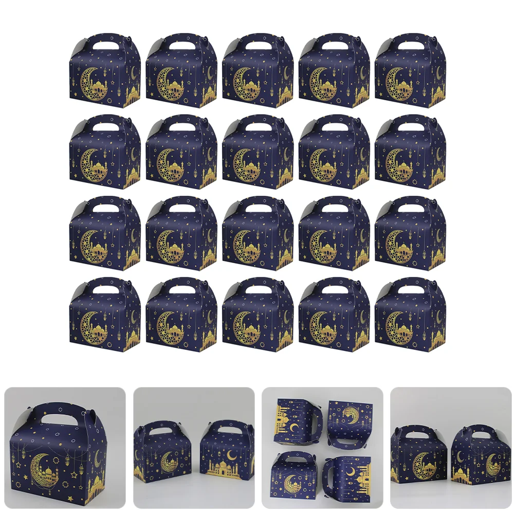 Eid Candy Box Decorative Boxes Wrapping Paper Cookie Treat Party Chocolate Snack Handheld Gifts
Eid Candy Box Decorative Boxes Wrapping Paper Cookie Treat Party Chocolate Snack Handheld Gifts