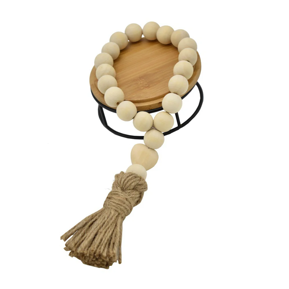 Wood Bead Garland Jute Tassels Wooden Farmhouse Bead Natural Prayer Wood String Beads Rustic Heart Wall Hanging Decor
Wood Bead Garland Jute Tassels Wooden Farmhouse Bead Natural Prayer Wood String Beads Rustic Heart Wall Hanging Decor