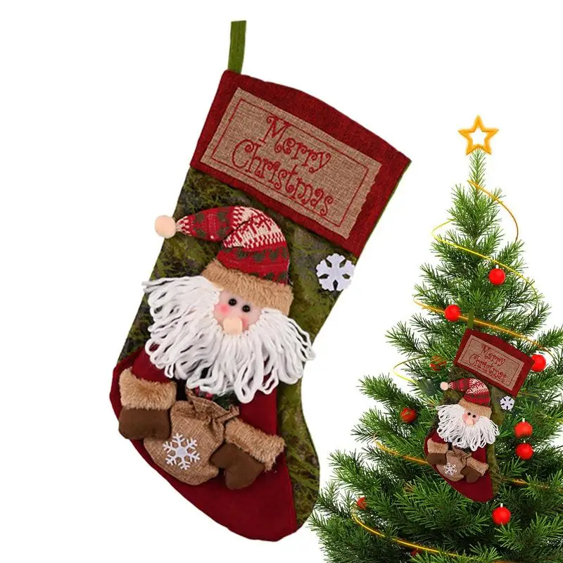 Детские рождественские чулки, Подарочный мешок, войлочные подвески для камина, чулки из фетра, 3D Рождественский тематический подарок
Детские рождественские чулки, Подарочный мешок, войлочные подвески для камина, чулки из фетра, 3D Рождественский тематический подарок