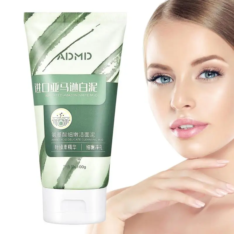 Amino Acid Cleanser Hydrating Gentle Face Cleanser Mud 100g Daily Foaming Facial Cleanser For Sensitive Skin Moisturizing Face
Amino Acid Cleanser Hydrating Gentle Face Cleanser Mud 100g Daily Foaming Facial Cleanser For Sensitive Skin Moisturizing Face