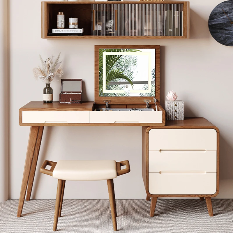 Nordic Modern Dressing Table Luxury Wood Aesthetic Storage Dressing Table Nordic White Vanitys Para Maquillaje Home Furniture
Nordic Modern Dressing Table Luxury Wood Aesthetic Storage Dressing Table Nordic White Vanitys Para Maquillaje Home Furniture