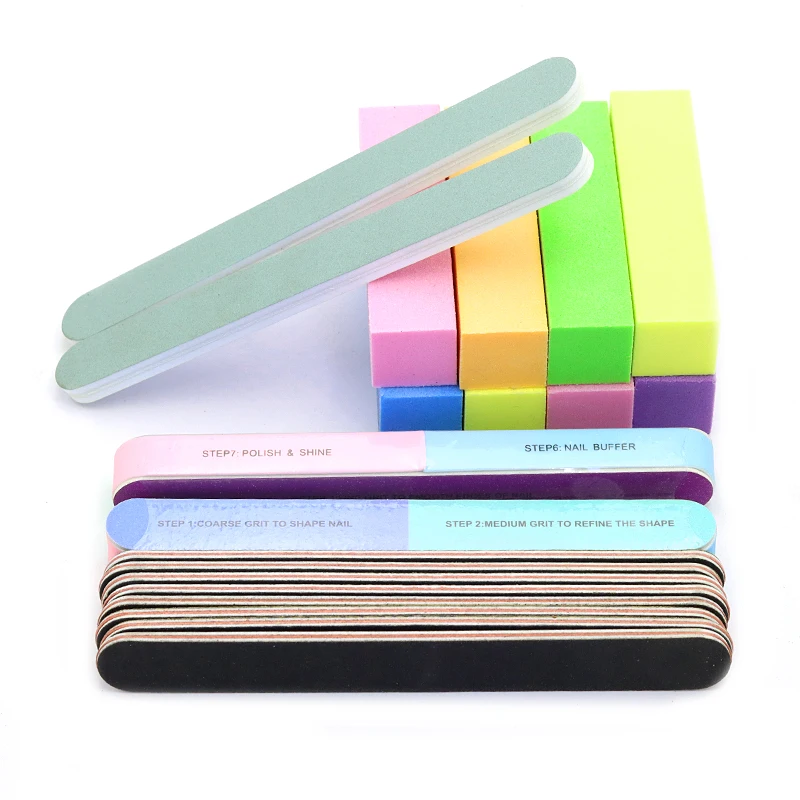 20 Pcs/Set Nail Buffing Sanding Files Block Sponge Buffer Gel Polish Accessories Tools Black Sandpaper File Manicure Product
20 Pcs/Set Nail Buffing Sanding Files Block Sponge Buffer Gel Polish Accessories Tools Black Sandpaper File Manicure Product