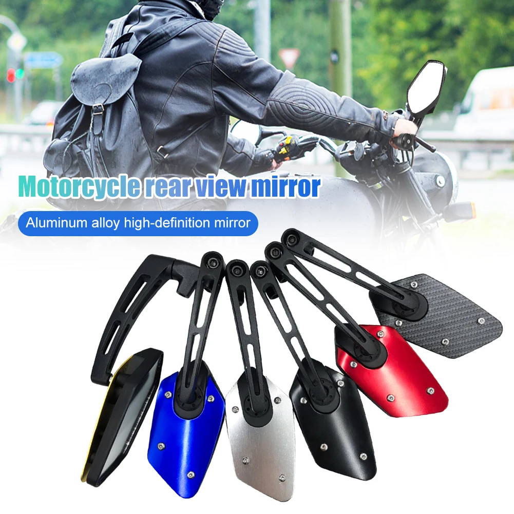 Universal Rearview Motorcycle Mirrors 8MM Side View Mirror 360 Degree Adjustable Aluminum Alloy Bracket for Scooter E-bike
Universal Rearview Motorcycle Mirrors 8MM Side View Mirror 360 Degree Adjustable Aluminum Alloy Bracket for Scooter E-bike