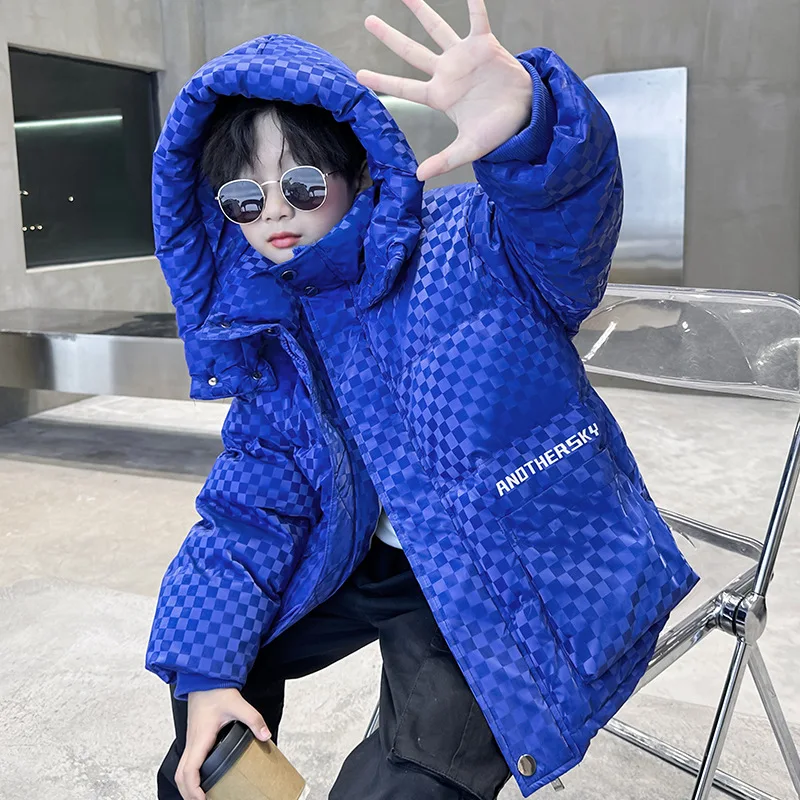kids Winter Jacket For boys Plaid fashion Thicken Girls Winter Coat Hooded Down Winter boys Jackets Outwear 4-12
kids Winter Jacket For boys Plaid fashion Thicken Girls Winter Coat Hooded Down Winter boys Jackets Outwear 4-12