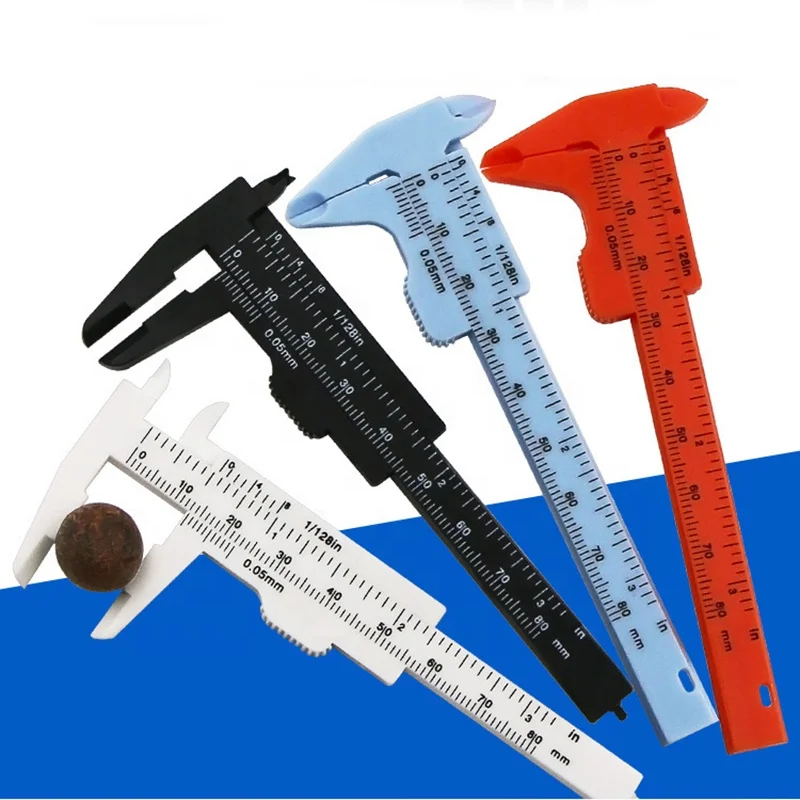 Vernier Caliper 0-80mm Plastic Calipers Gauge Measuring Tools 80mm Vernier Caliper Aperture Depth Diameter Measure Tool
Vernier Caliper 0-80mm Plastic Calipers Gauge Measuring Tools 80mm Vernier Caliper Aperture Depth Diameter Measure Tool