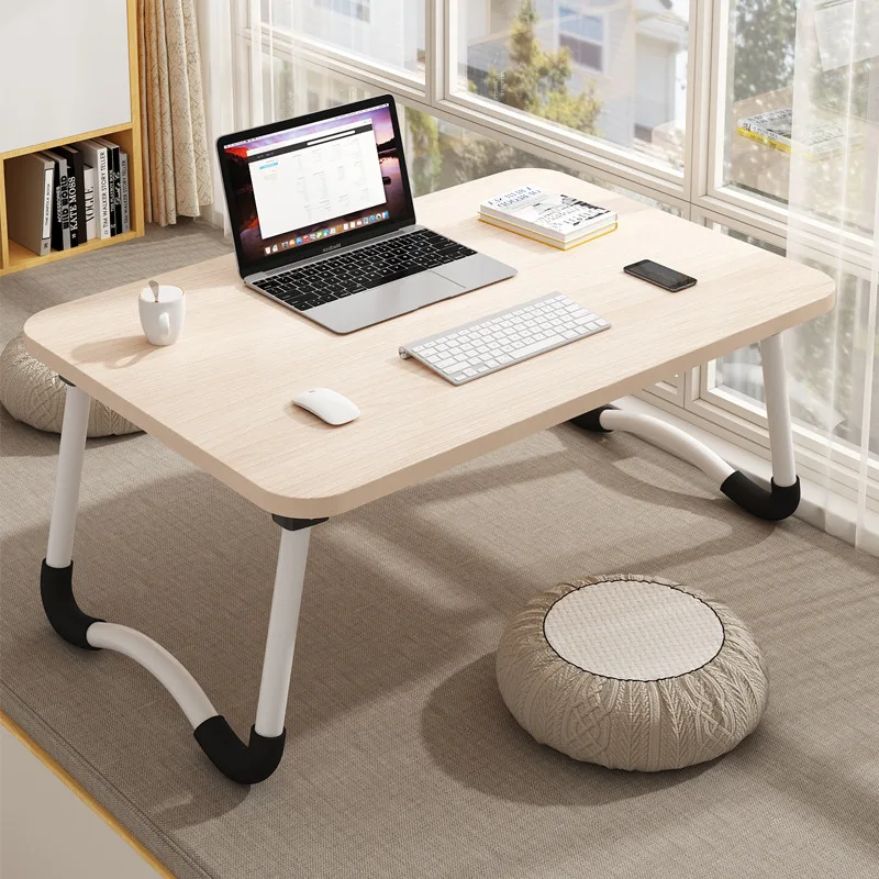 

Bed Desk Lazy Portable Computer Desk Home Folding Table Bedroom Bay Window Sitting Small Table Student Dormitory Study Table