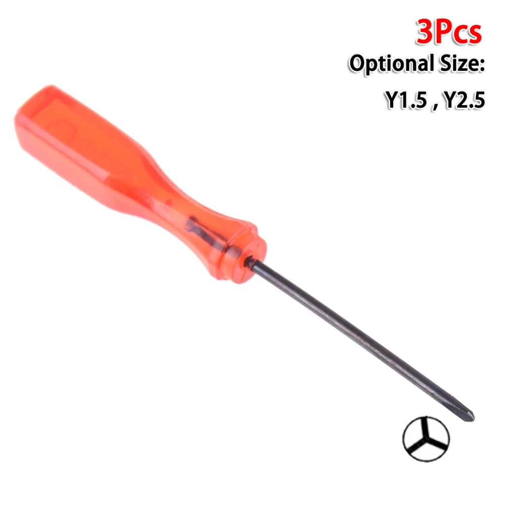 3Pcs Y-Tip Tri-Wing Triwing Screwdriver Screw Driver Tri-point Repair Opening Tool For Wii GBA DS Lite NDSL Precision Repair Too
3Pcs Y-Tip Tri-Wing Triwing Screwdriver Screw Driver Tri-point Repair Opening Tool For Wii GBA DS Lite NDSL Precision Repair Too