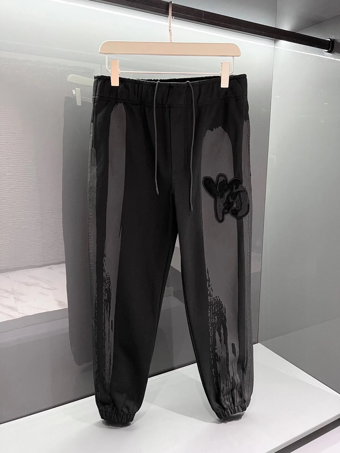 

Y3 Pants Autumn Winter Fashoin Printed Casual Sports Pants Male Yamamoto Yoshi Do Old Bundle Footpants Fashion Brand Trouser