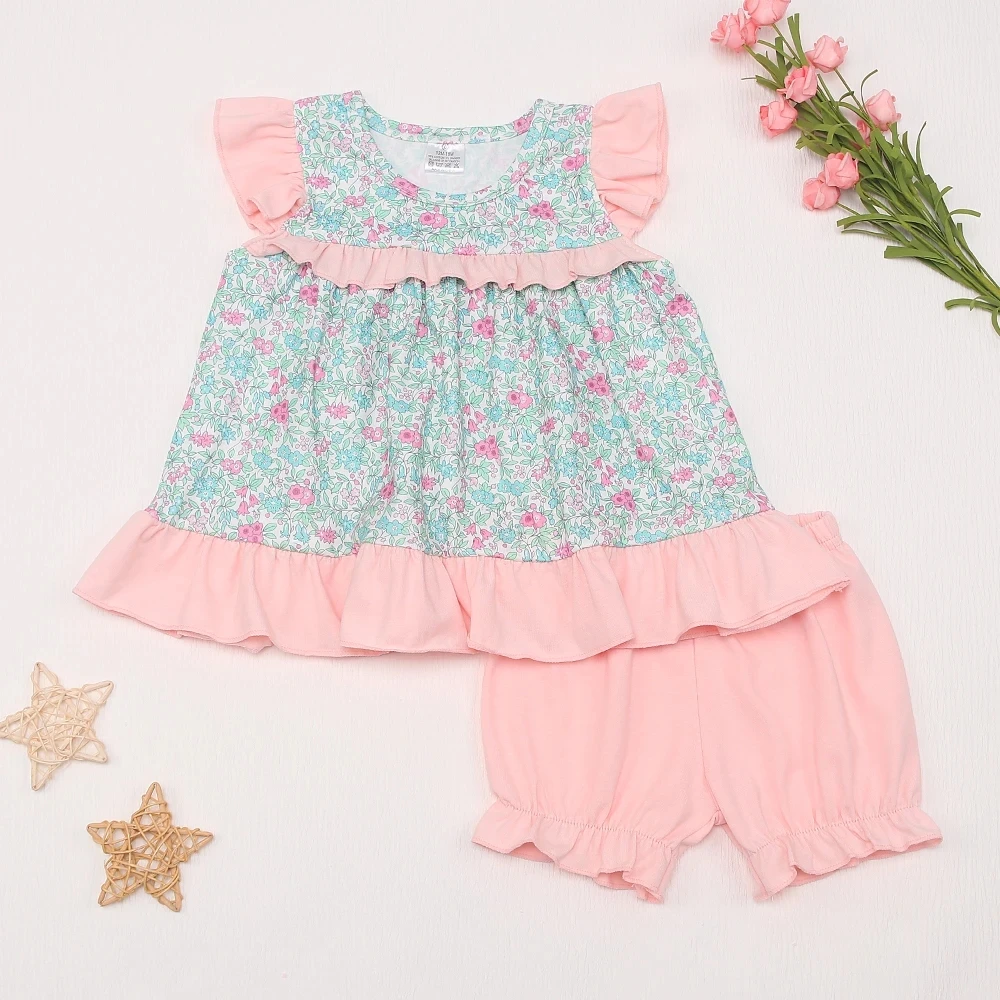 2023 Toddler 1-8T Bodysuit Baby Girls Clothes Set 2pcs Pink Flower Suit Lace T-shirts Summer Outfits Infant Babi Floral Shorts
2023 Toddler 1-8T Bodysuit Baby Girls Clothes Set 2pcs Pink Flower Suit Lace T-shirts Summer Outfits Infant Babi Floral Shorts