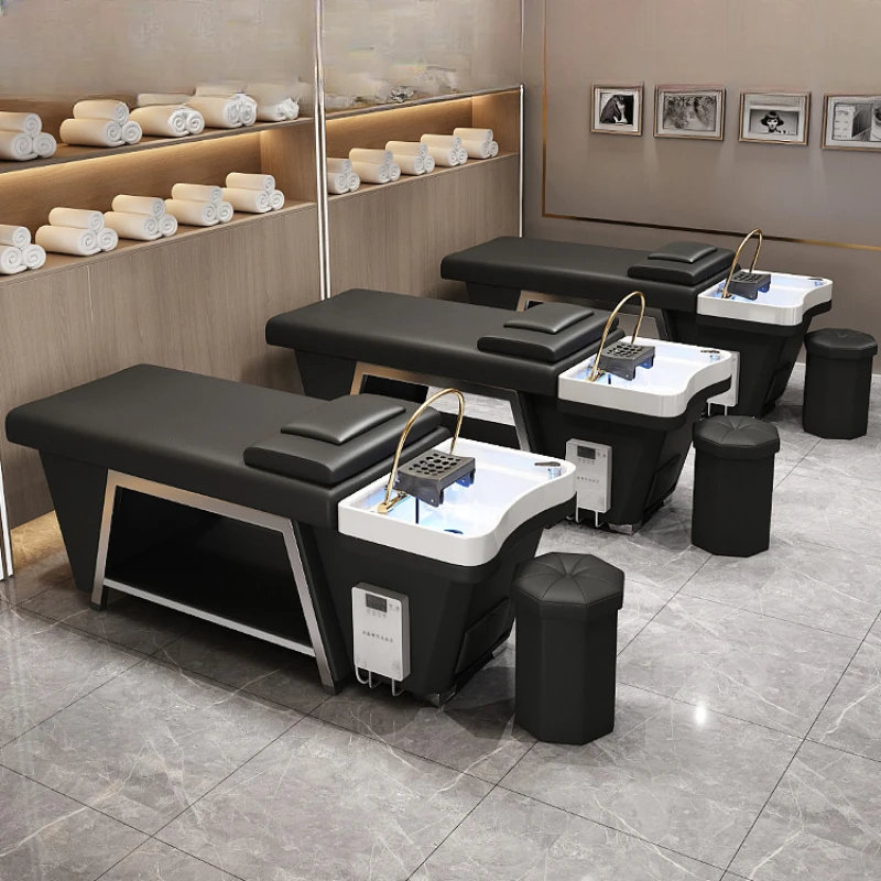 Thai Dedicated Shampoo Chairs Head Spa Bed Black Chairs Beauty Saloon Recliner Cadeira Salao Beleza Commercial Furniture TD50DC
Thai Dedicated Shampoo Chairs Head Spa Bed Black Chairs Beauty Saloon Recliner Cadeira Salao Beleza Commercial Furniture TD50DC