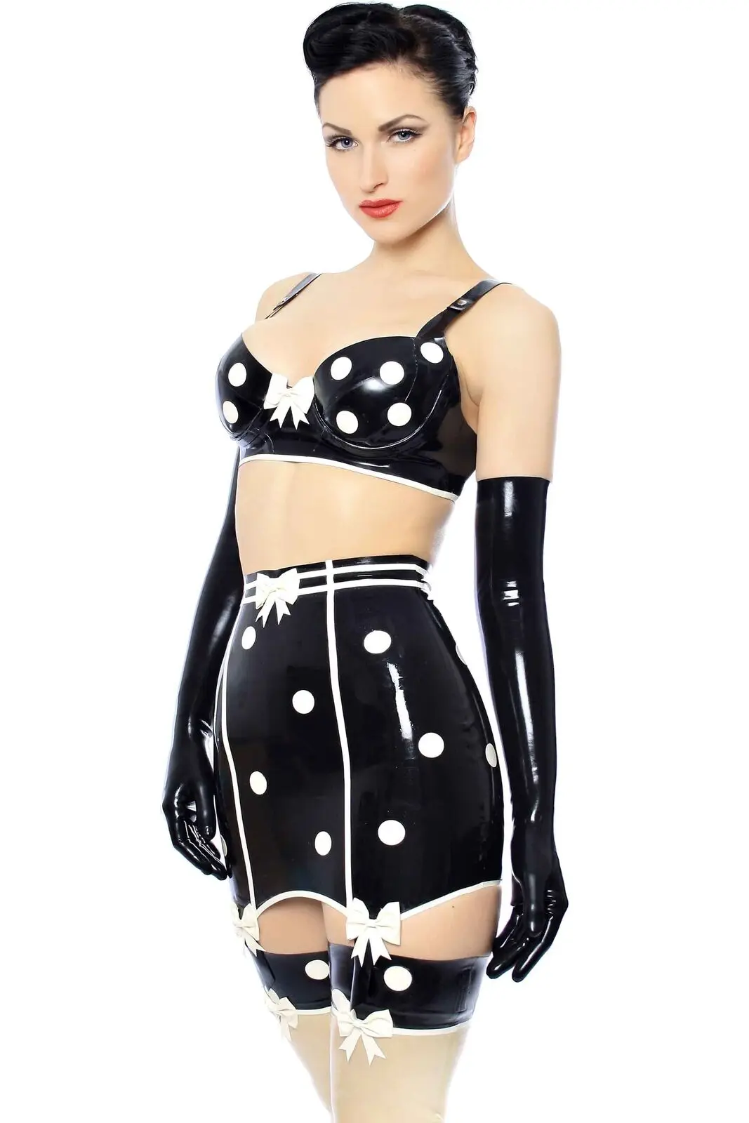 Fashion Cirque-Sucre Latex Clincher Black Cosplay Party Club Zentai Bodysuit 0.4mm
Fashion Cirque-Sucre Latex Clincher Black Cosplay Party Club Zentai Bodysuit 0.4mm