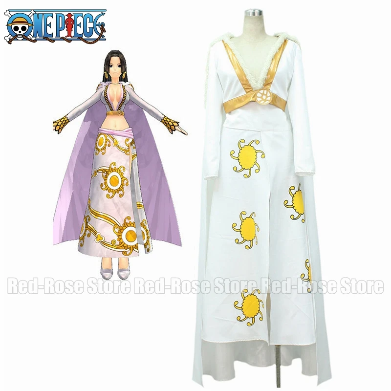 Anime Seven Warlords of the Sea Pirate Empress Snake Princess Boa Hancock Adult Halloween Cosplay Costume
Anime Seven Warlords of the Sea Pirate Empress Snake Princess Boa Hancock Adult Halloween Cosplay Costume